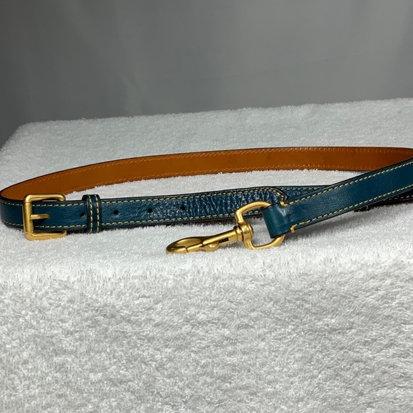 Dooney & Bourke Clayton Blue Satchel Tote - Picture 8 of 16